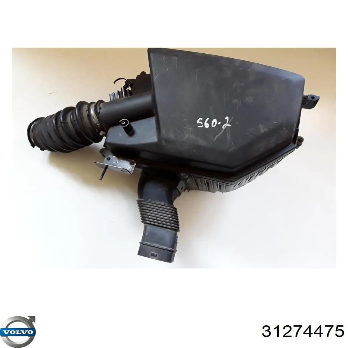 Obudowa filtra powietrza do Volvo S60 I RS, RH