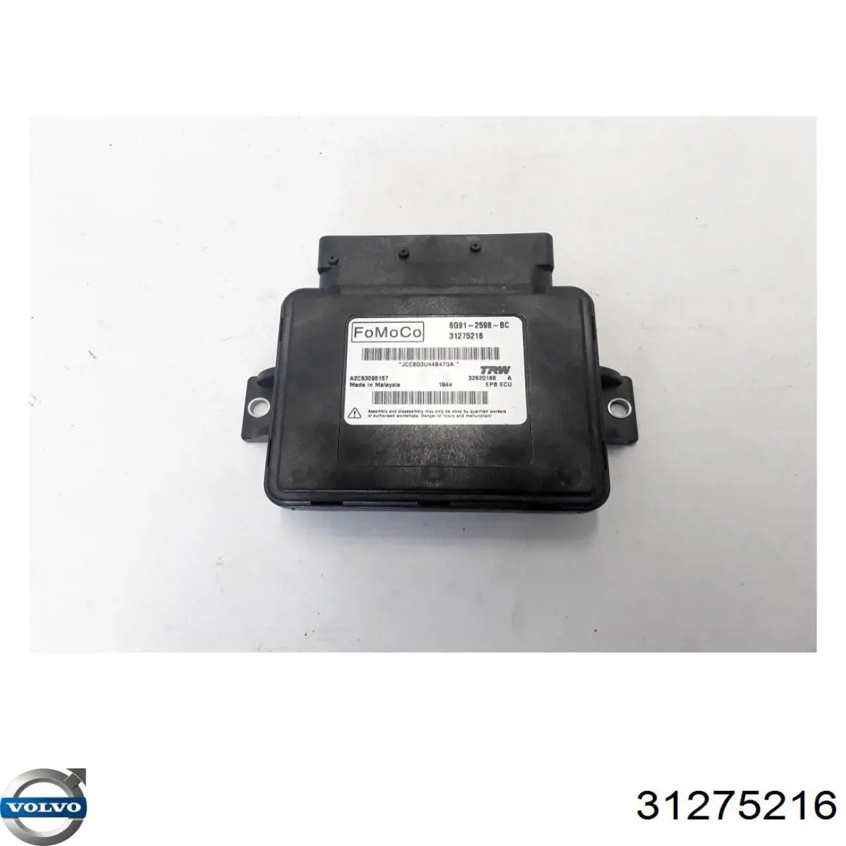 31275216 Volvo Sterownik elektromechanicznego hamulca postojowego (ręcznego)