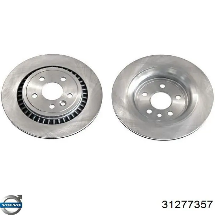 Do koszyka 31277357 Volvo Tarcza hamulcowa tylna