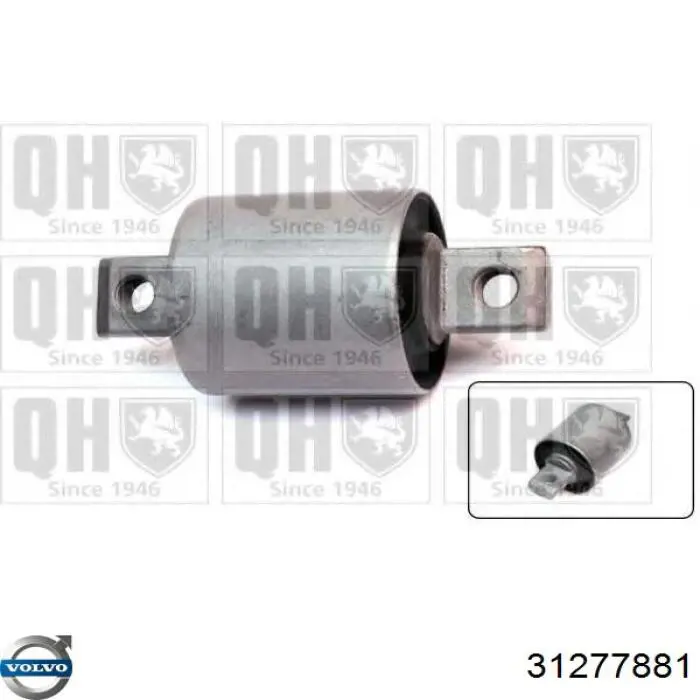 Do koszyka 31277881 Volvo Silentblock przedniego wahacza dolnego
