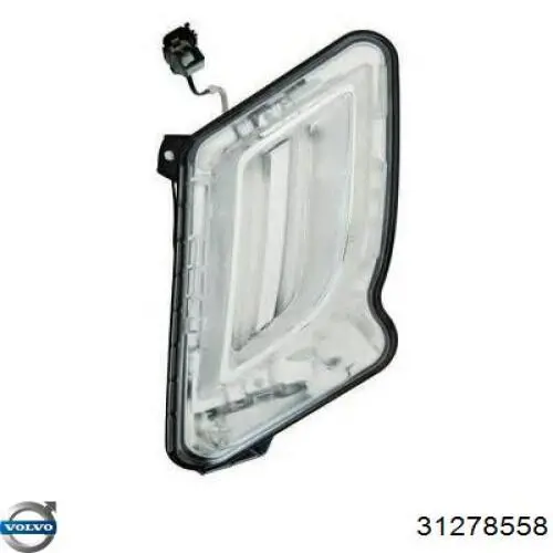 Lampa pozycyjna przednia prawa 31278558 Volvo