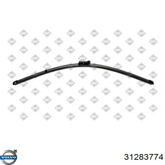 Pióro wycieraczki szyby przedniej kierowcy Volvo 31283774 cena, od 5,43 USD