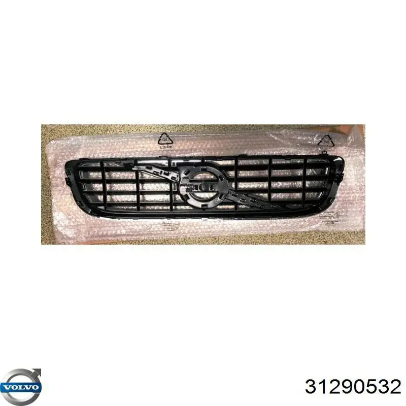 Atrapa chłodnicy Volvo S40 II sedana (MS) (2004 - 2012) cena, od 229,13 USD