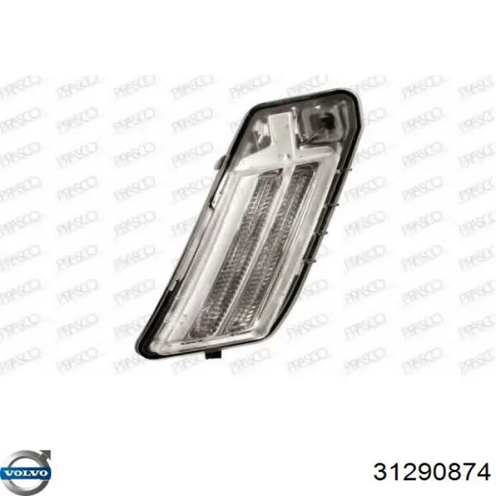 31290874 Volvo Lampa pozycyjna przednia prawa