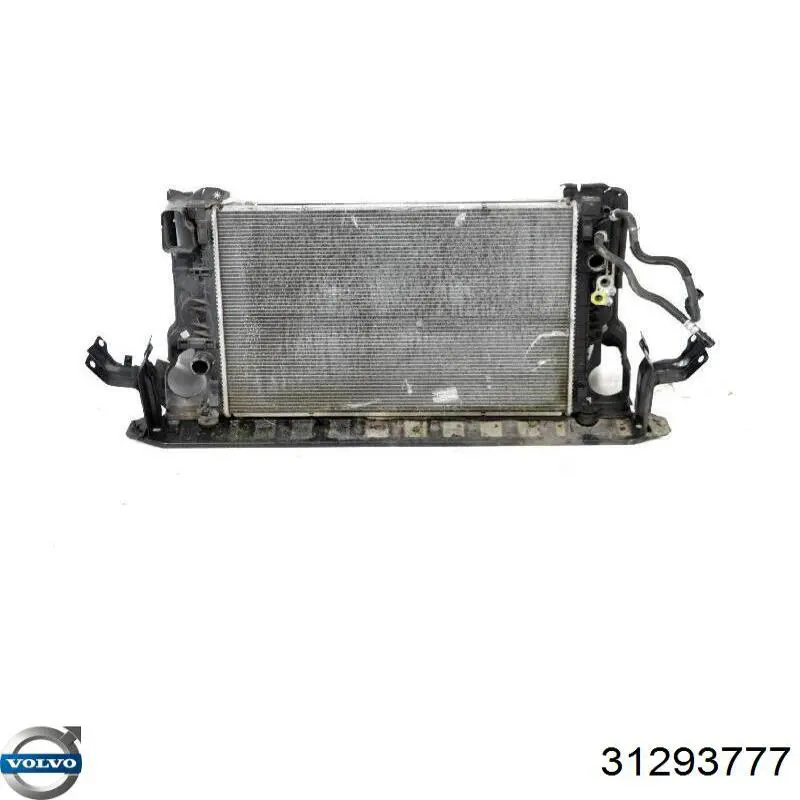 Do koszyka 31293777 Volvo Dyfuzor chłodnicy, w komplecie z silnikiem i wirnikiem