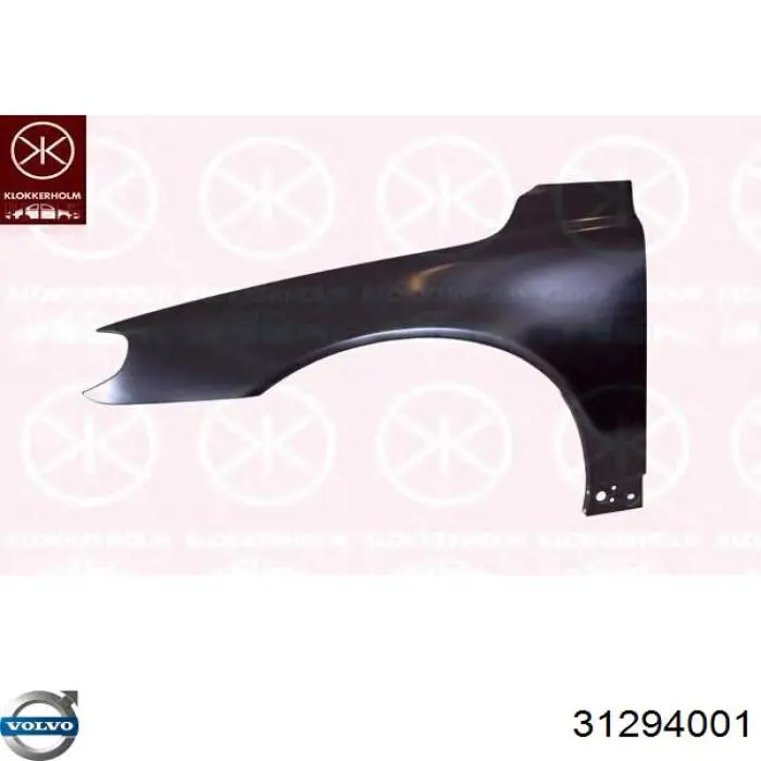 Błotnik przedni prawy Volvo 31294001 cena, od 108,39 USD