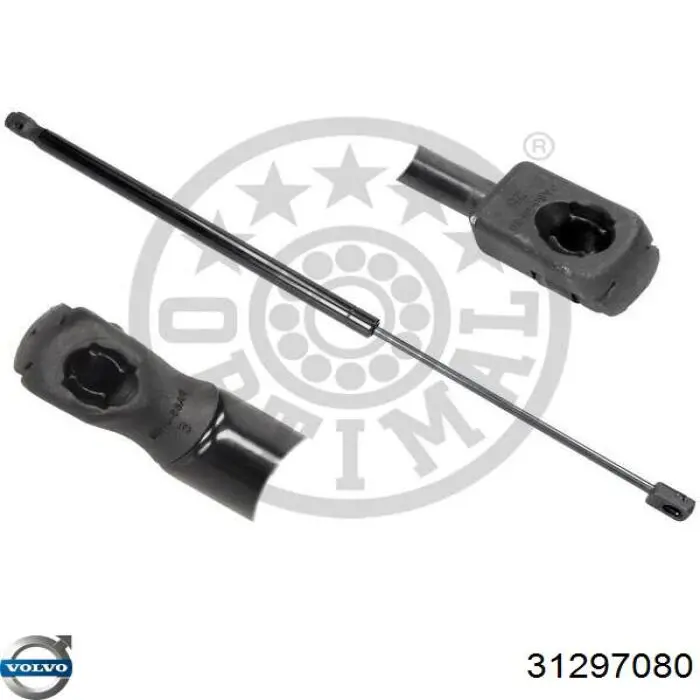 Do koszyka 31297080 Volvo Amortyzator klapy bagażnika (3/5 drzwi-tylnych)