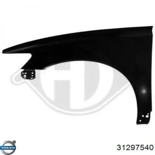 Błotnik przedni lewy Volvo 31297540 cena, od 146,42 USD