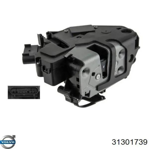 31301739 Volvo Zamek drzwi przednich prawych