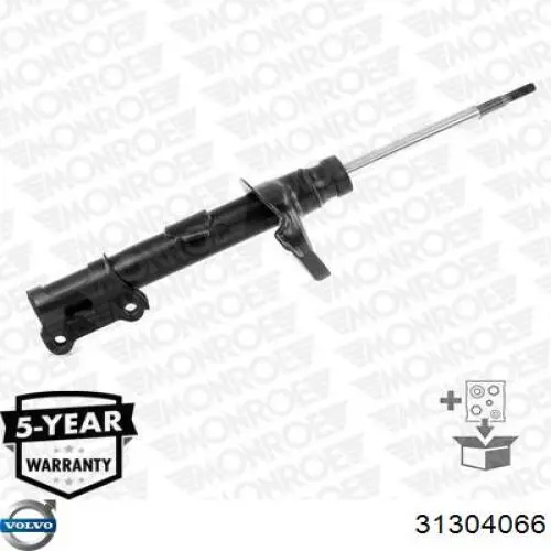 Do koszyka 31304066 Volvo Amortyzator przedni