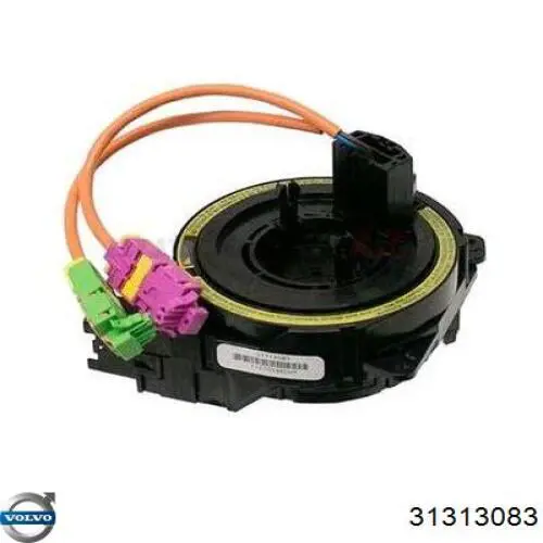 31313083 Volvo Pierścień kontaktowy AIRBAG, taśma kierownicy