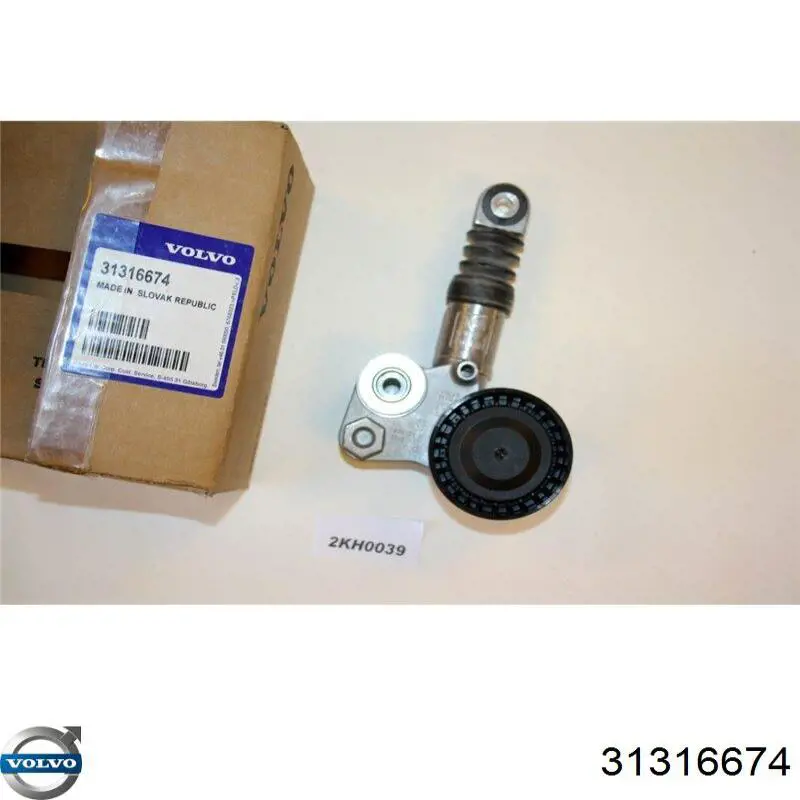 Do koszyka 31316674 Volvo Napinacz paska napędowego