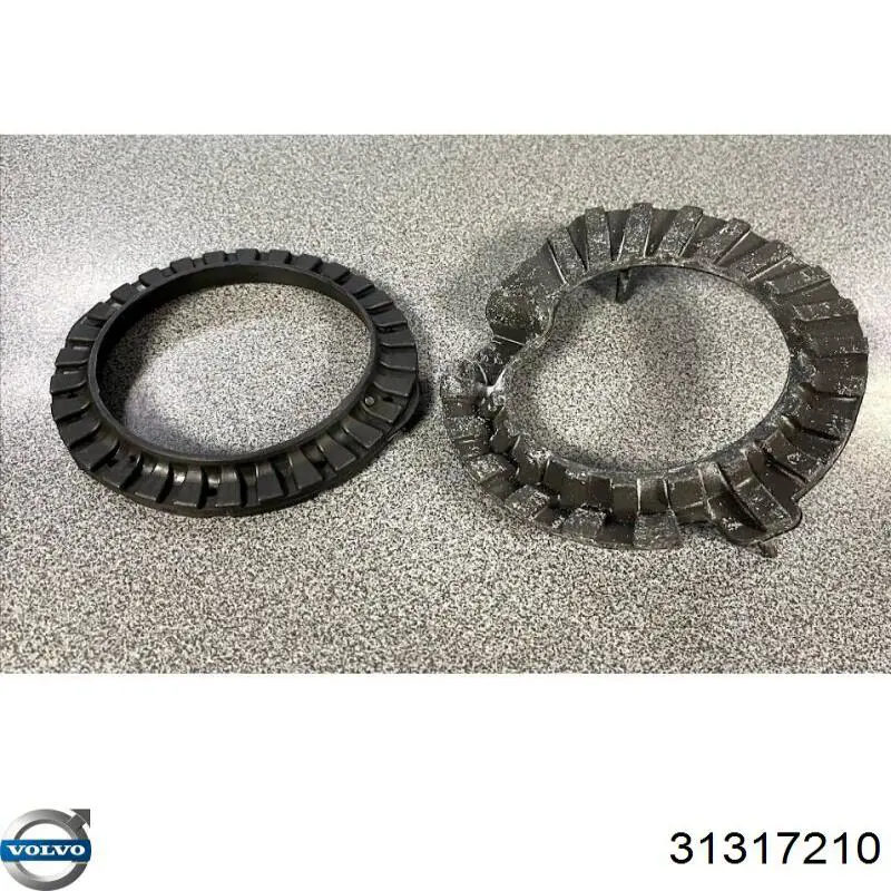 Pierścień gumowy sprężyny przedniej dolny Volvo 31317210 cena, od 10,66 USD