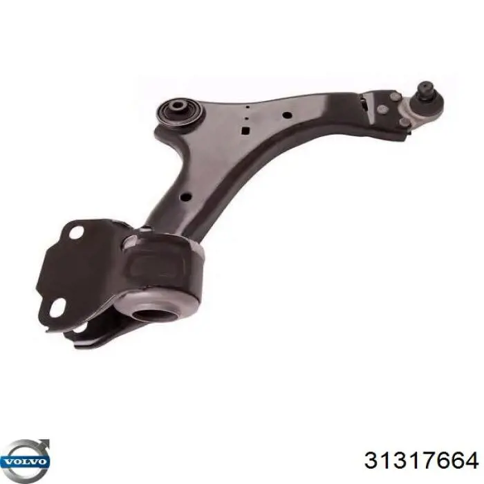Wahacz zawieszenia przedniego dolny prawy Volvo 31317664 cena, od 148,45 USD