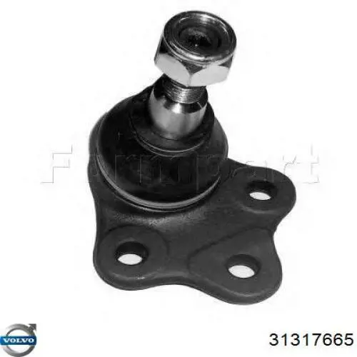 31317665 Volvo Wahacz zawieszenia przedniego dolny lewy