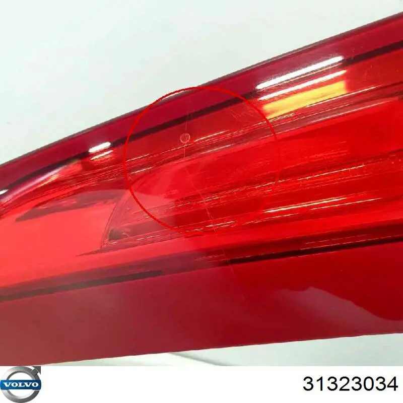 Lampa zespolona tylna lewa Volvo 31323034 cena, od 172,08 USD