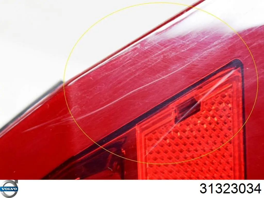Lampa zespolona tylna lewa 31323034 Volvo