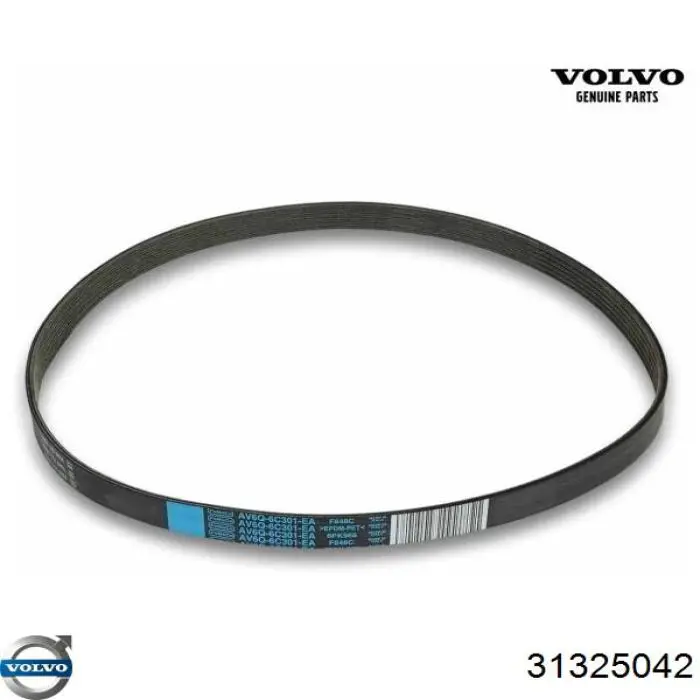 Do koszyka 31325042 Volvo Pas napędowy mechanizmów