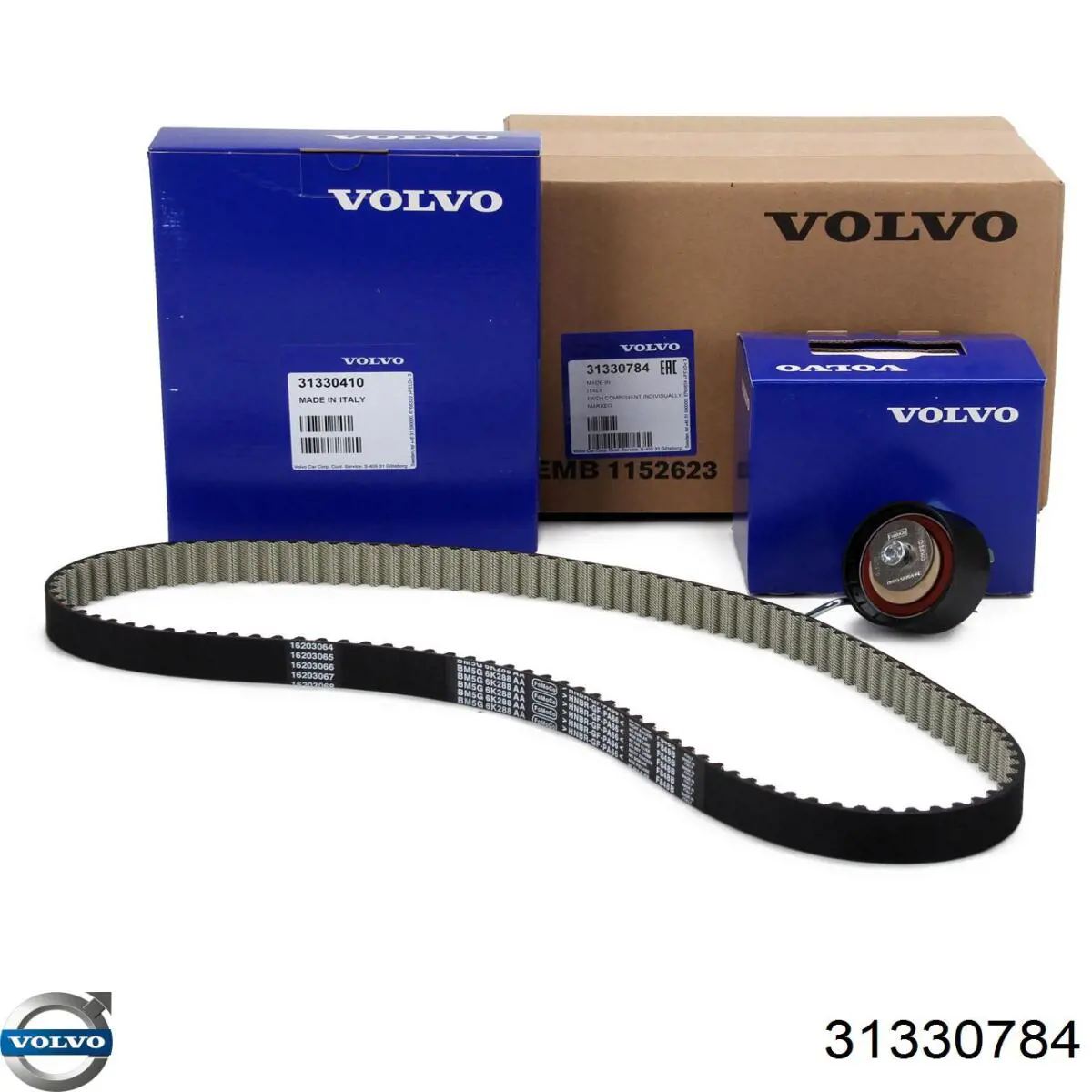 31330784 Volvo Pasek rozrządu, zestaw