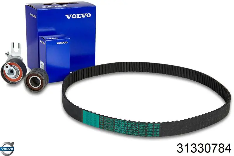 Pasek rozrządu, zestaw 31330784 Volvo