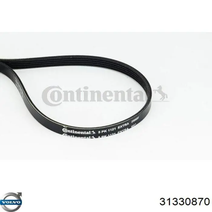 Pas napędowy mechanizmów 31330870 Volvo