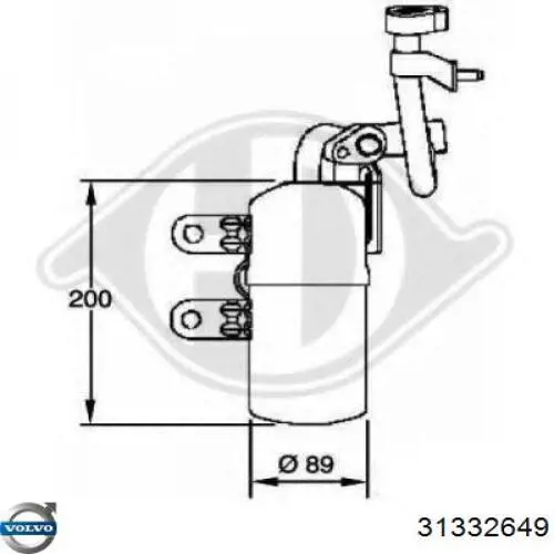 Do koszyka 31332649 Volvo Osuszacz klimatyzacji