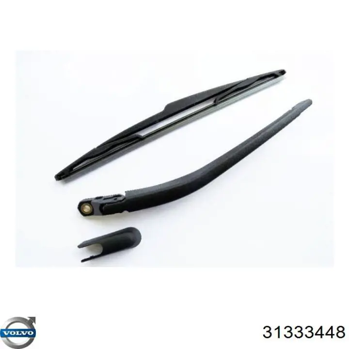 31333448 Volvo Ramię wycieraczki szyby tylnej