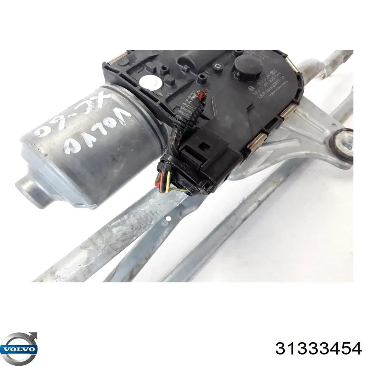Do koszyka 31333454 Volvo Silniczek wycieraczki szyby przedniej