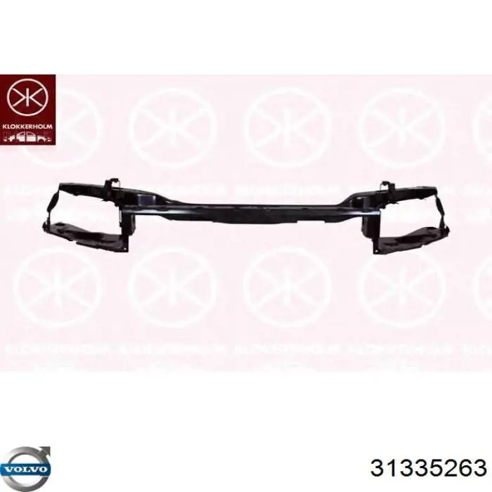 Osłona chłodnicy kompletna (panel mocowania reflektorów) Volvo 31335263 cena, od 175,67 USD
