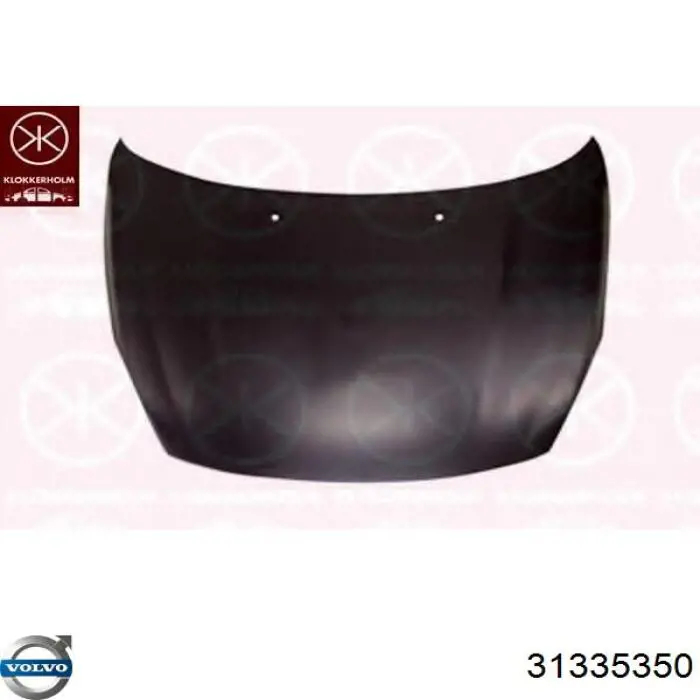 Do koszyka 31335350 Volvo Maska silnika
