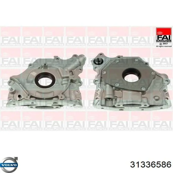 Pompa oleju Volvo 31336586 cena, od 84,92 USD