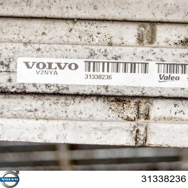 Chłodnica intercoolera Volvo 31338236 cena, od 160,04 USD