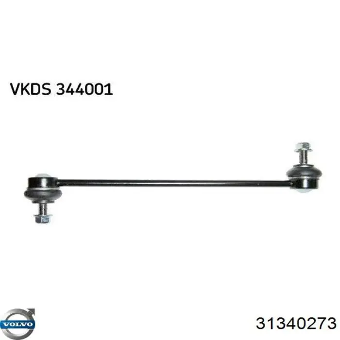 Do koszyka 31340273 Volvo Łącznik stabilizatora przedniego