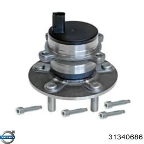 Piasta tylna Volvo 31340686 cena, od 80,02 USD