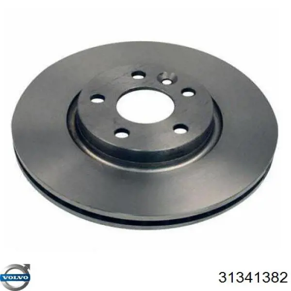 Tarcza hamulcowa przednia Volvo 31341382