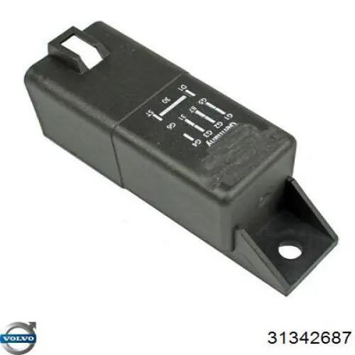 Przekaźnik świec żarowych Volvo 31342687 cena, od 73,56 USD