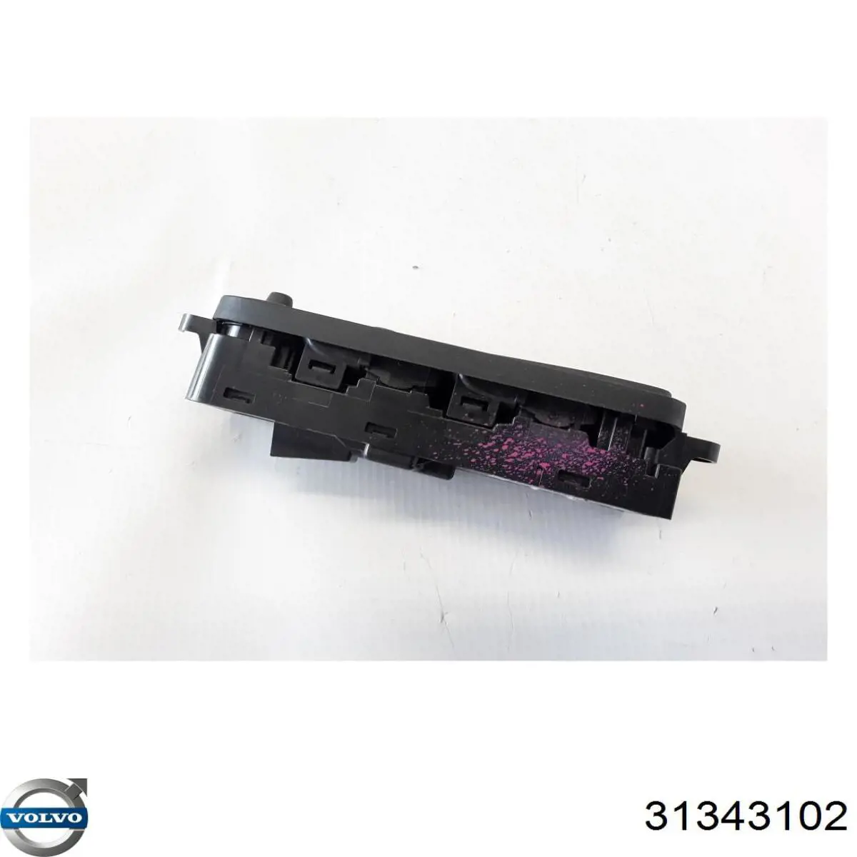 Panel przyciskowy sterowania podnośnikiem szyby przedni lewy Volvo 31343102 cena, od 76,62 USD