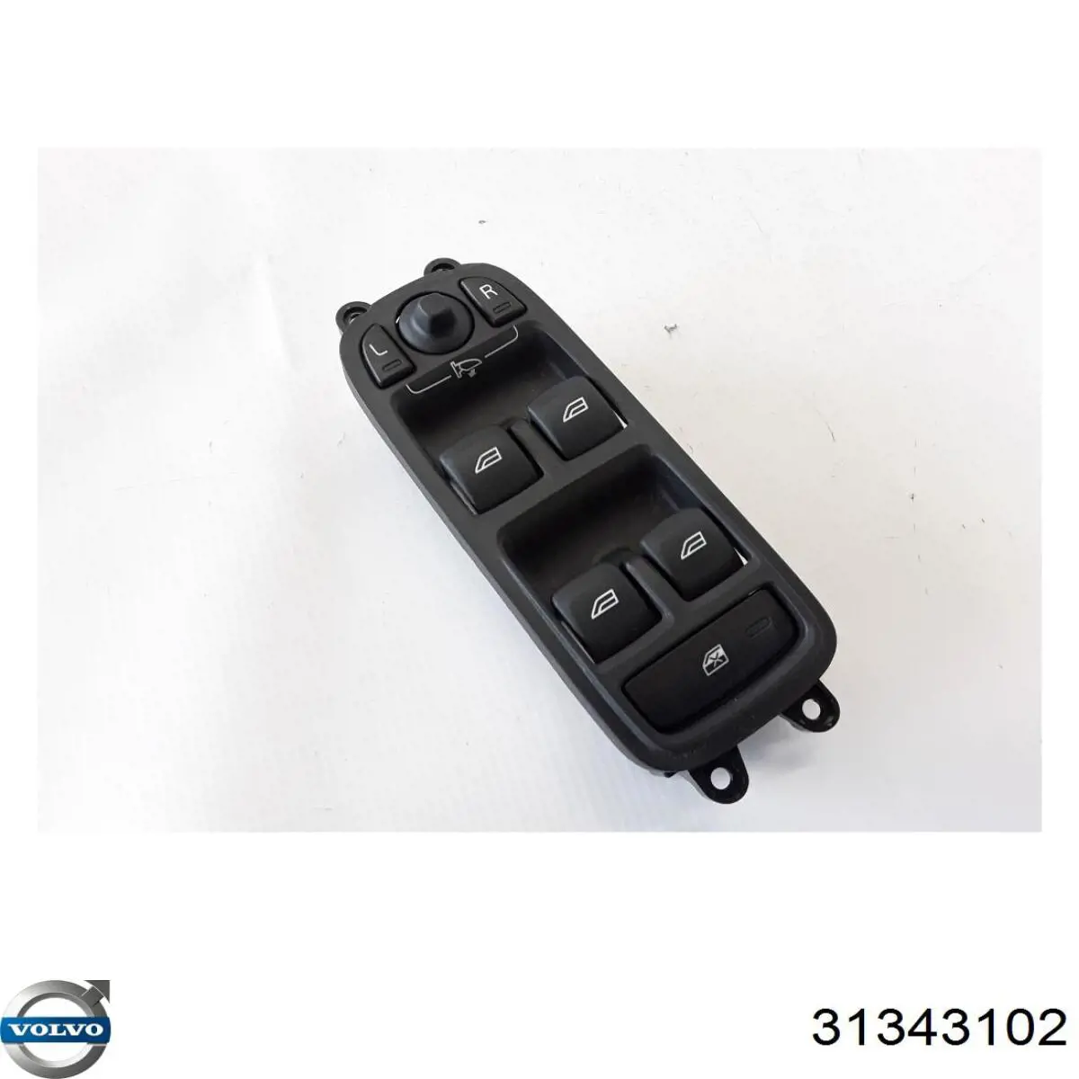 Panel przyciskowy sterowania podnośnikiem szyby przedni lewy Volvo 31453266 cena, od 76,62 USD