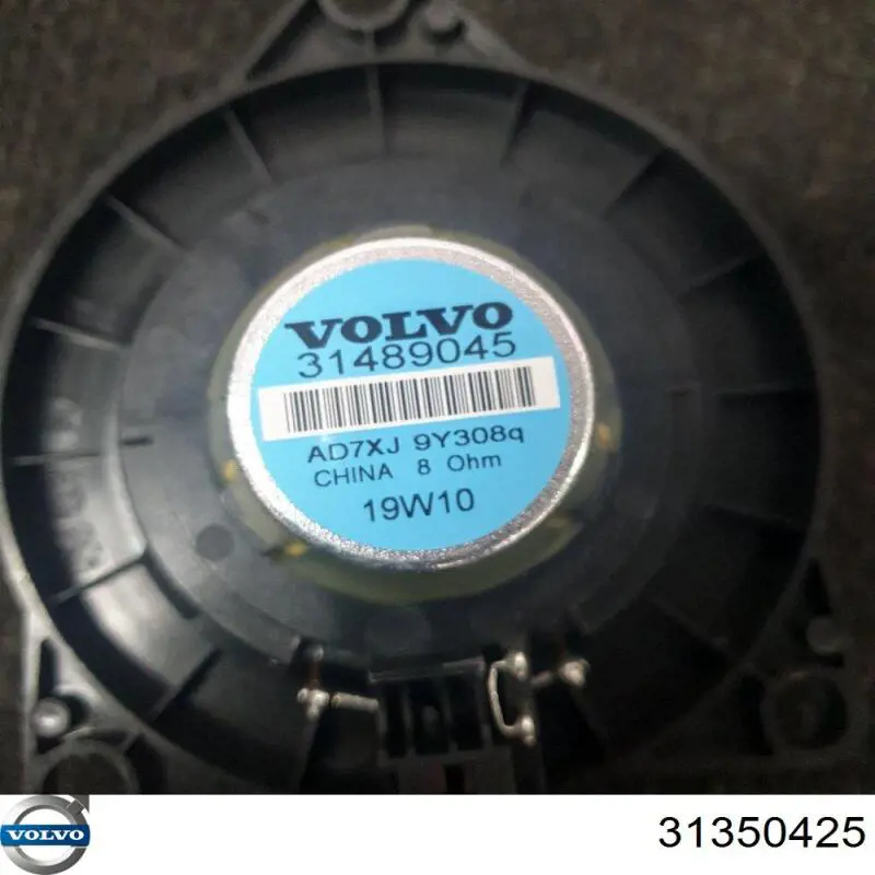 31350425 Volvo Głośnik drzwi przednich