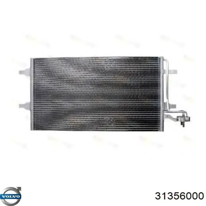 Chłodnica klimatyzacji Volvo 31356000 cena, od 99,89 USD