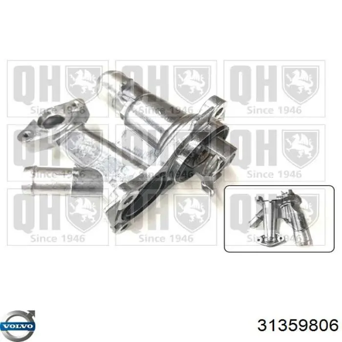 Obudowa termostatu Volvo 31359806 cena, od 30,57 USD