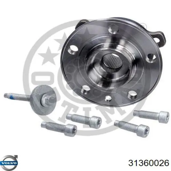 Piasta tylna Volvo 31360026 cena, od 95,34 USD