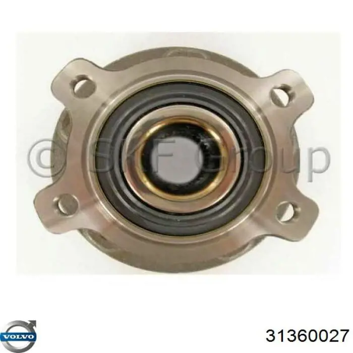 Do koszyka 31360027 Volvo Piasta tylna