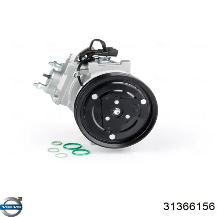 Sprężarka klimatyzacji Volvo 31366156 cena, od 297,34 USD