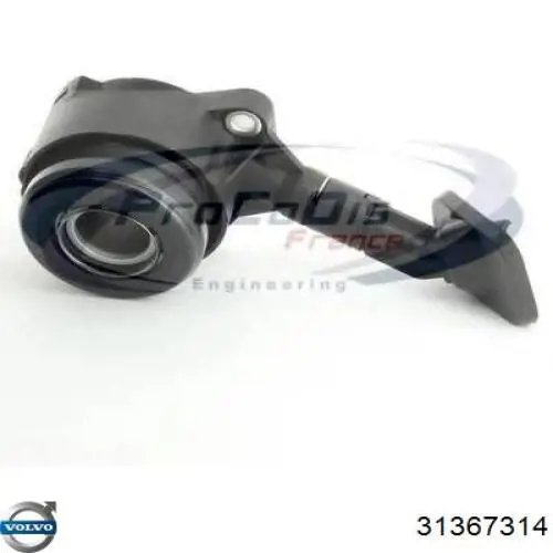 Do koszyka 31367314 Volvo Cylinder roboczy sprzęgła (wysprzęglik) w komplecie z łożyskiem wyciskowym