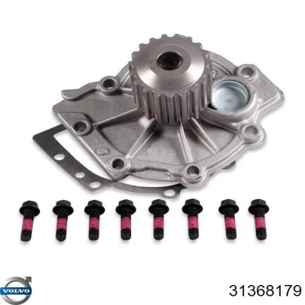 Do koszyka 31368179 Volvo Pompa chłodząca wodna
