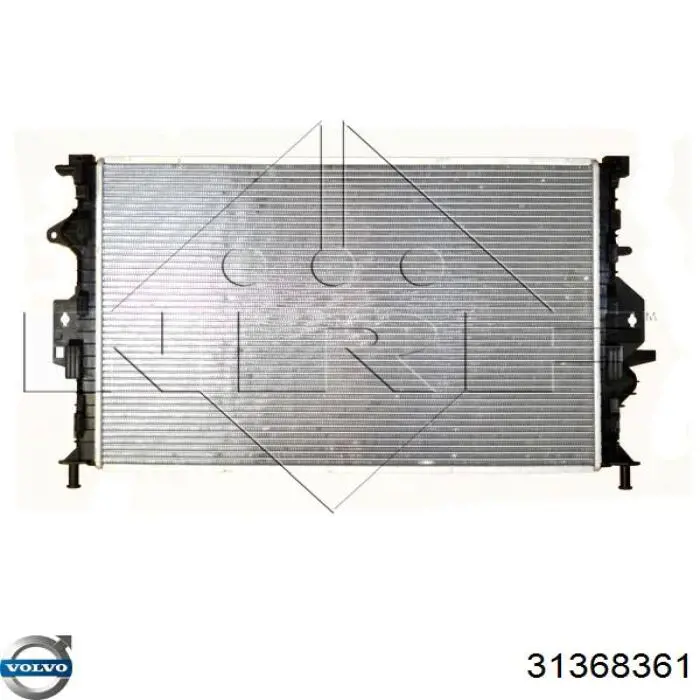 Do koszyka 31368361 Volvo Chłodnica silnika