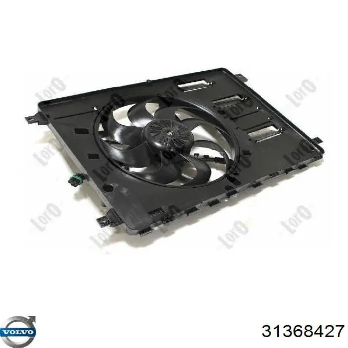 Dyfuzor chłodnicy, w komplecie z silnikiem i wirnikiem Volvo 31368427 cena, od 99,32 USD