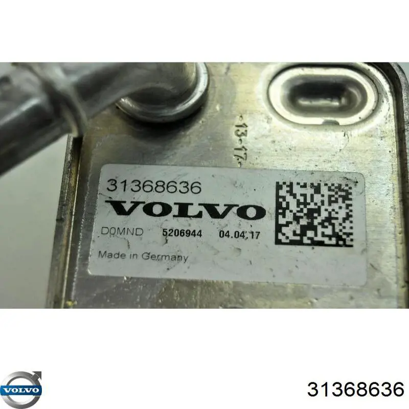31368636 Volvo Chłodnica oleju