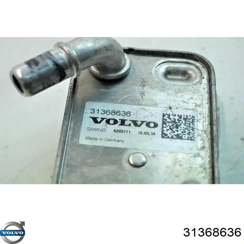 Chłodnica oleju Volvo 31368636 cena, od 86,08 USD